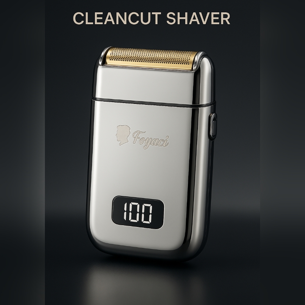Men – Silver  and Gold Cleancut Shaver